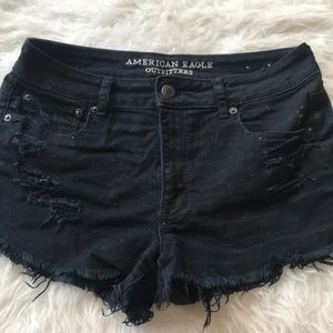 AE size 10 black jean short